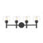 Éclairage pour meuble-lavabo à 4 lumières Ashrit-499177366