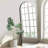 Luziano Solid Wood Arch Wall Mirror-97422328-97422329