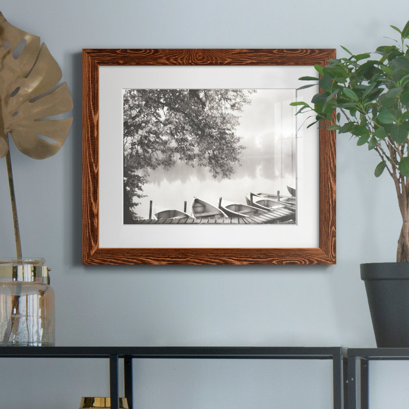 Morning par J Paul - reproduction de photo sur papier encadrée, H 24 po x l 18 po x P 1,5 po, Érable encadré