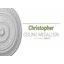 Médaillon de plafond Endurathane Christopher, DE 26 5/8 po x P 2 1/4 po, finition cuivre antique peint à la main-28584655