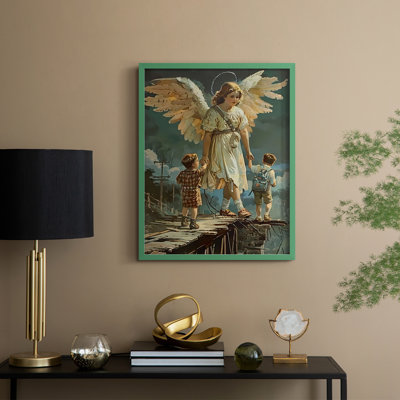 RELIGIOUS Series CDXLIV Framed Print - Solid Wood