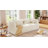 Boneless 86" Chenille Boneless Couch, Upholstered Compressed Sofa, Curved Cloud Couch With Pillows-965467829