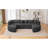 Boneless Couch Modular Sectional Sofa 114.9" Free-Combined Sofa Couch Sofa Bed Compression Sofa With Deep Seating And Curved Design For Living Room-394114551