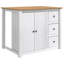 Solid Wood Kitchen Island