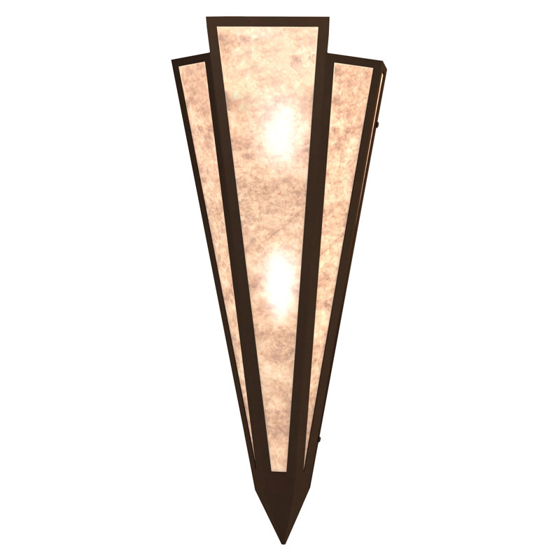 Brum 2 - Light Flush Mounted Sconce, Timeless Bronze