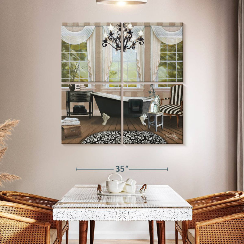 Kerrick Chandelier Bath I, 45'' H x 45'' W