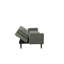 Canapé-lit Sealy Kennedy convertible blanc cassé avec pieds en bois massif espresso-101925588