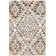Tapis à motif géométrique brun / beige / crème Losoya