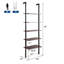 Bibliothèque échelle en acier Bontang H 72 "x l 24"-1316513727