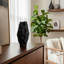 Vase en grès unique, bleu sarcelle, fantaisie, couleur unie, design texturé, pièce décorative parfaite-643816509-643816483