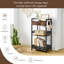 29cm W Steel Shelving Unit-2024675066