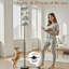  Lampe sur pied de 68,5 po sur pied en métal avec ampoule à DEL