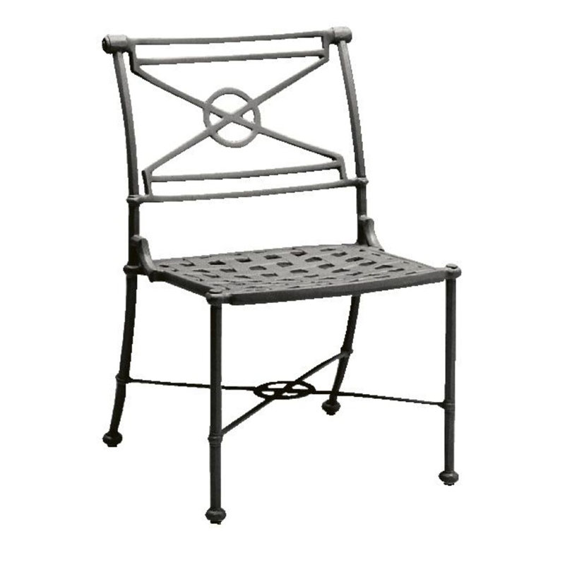 Delphi Outdoor Dining Side Chair, Matte White