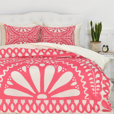 Natalie Baca Modern & Contemporary Geometric Shapes Duvet Cover