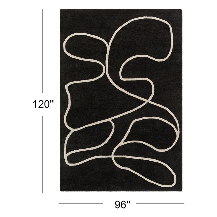 Jason Wu Meander Black Rug