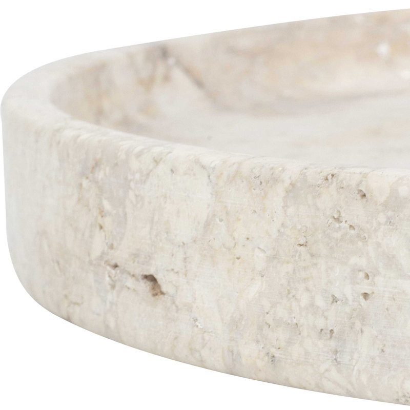 Uttermost Travessa Outdoor Round Stone Tray