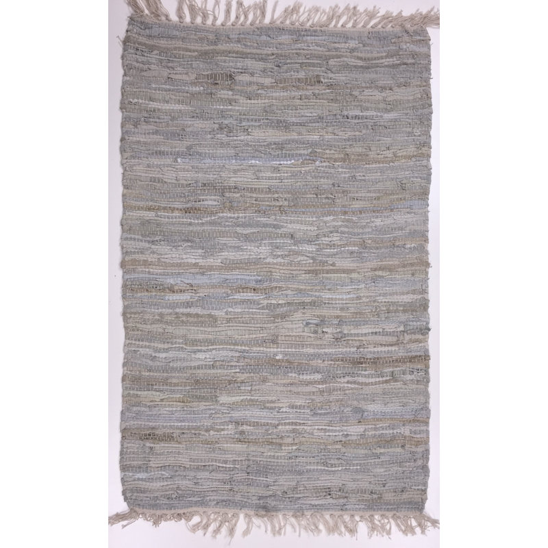 Leather Rug, 4' x 6'