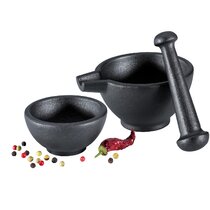 Chef'n Kitchen Mortar & Pestle Set with Nonslip Silicone Base