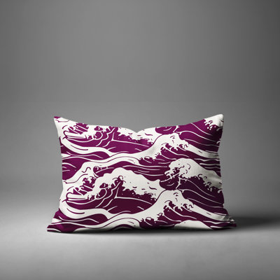 Barnon Outdoor Reversible Throw Pillow