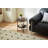 Small Round Side Table,2 Tiers Farmhouse End Table,Accent Tables For Small Spaces,Night Stands For Bedrooms Living Room,Coffee  Tables With Storage Shelf