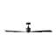 Visual Comfort Fan Launceton 72 Indoor Ceiling Fan with Light Grey Weathered Oak ABS blades and Handheld Remote-930814655-930814654