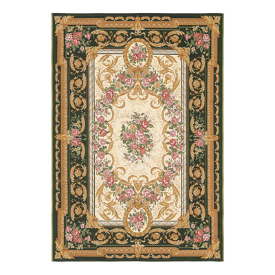 Indoor/Outdoor Traditional Area Rug
