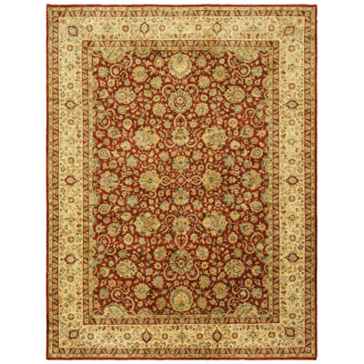 One-of-a-Kind Rectangle 13'11" X 18' Area Rug Red
