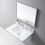 Dessus de meuble-lavabo de 31 po en or, pierre frittée, évier et dosseret en céramique, plateau élégant en or 31 po, avec magnifique design Marvelous