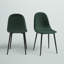Chaise d'appoint rembourré moderne de style Mid-Century Elzada-363278944-363278951