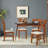 Solid Wood Upholstered Dining Chairs With Non-slip Feet, Side Chairs For Dining Table-103675765