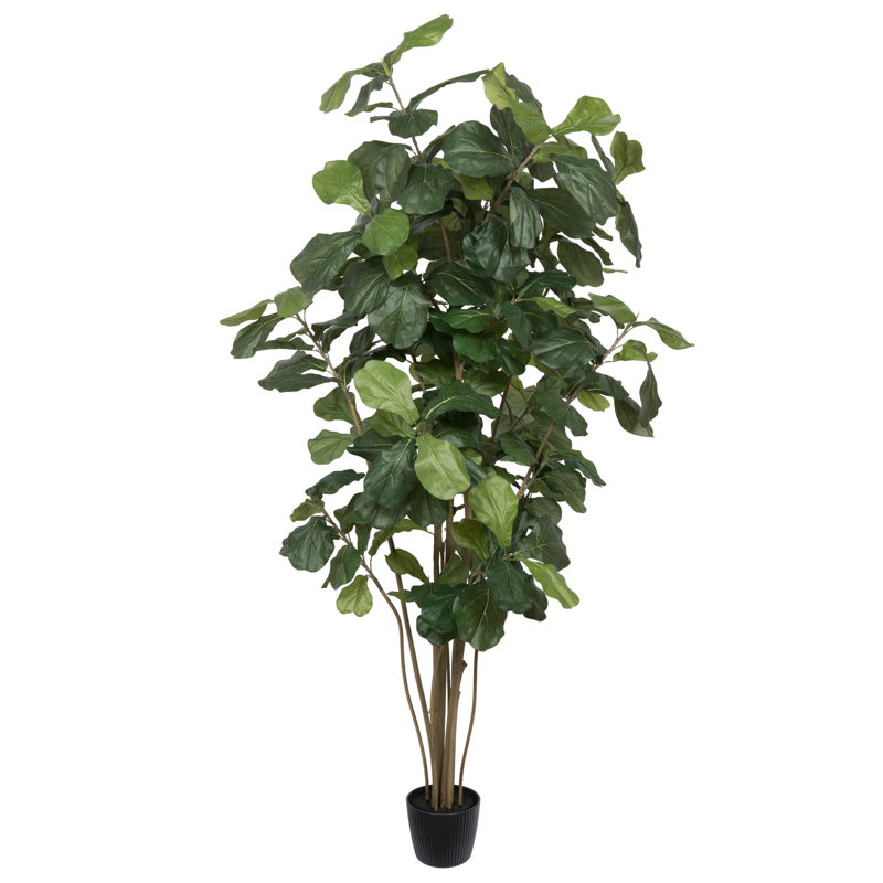 Faux Tree in Pot, 84" H x 40" W x 40" D