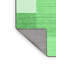 Tapis contemporains vert émeraude lavable à la machine 1805-311587477