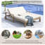Lit de bronzage ultime en bois massif de style campagnard pour la piscine, le jardin et la cour