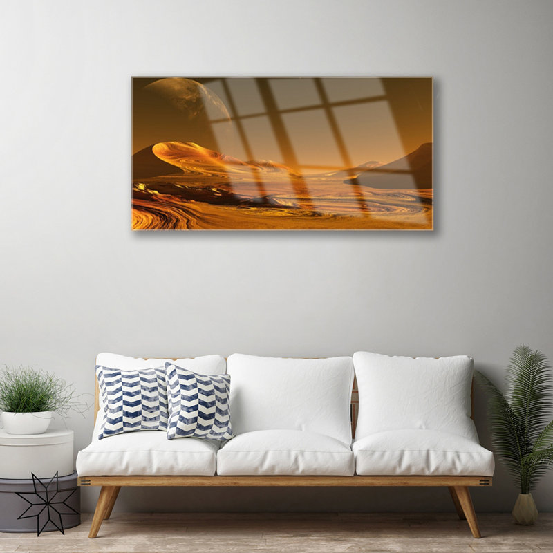 Desert - No Frame Print on Glass