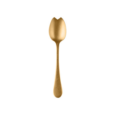 Mepra Vintage Salad Serving Spoon - 12 Pieces In Oro