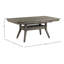 Table de salle à manger extensible Barberena