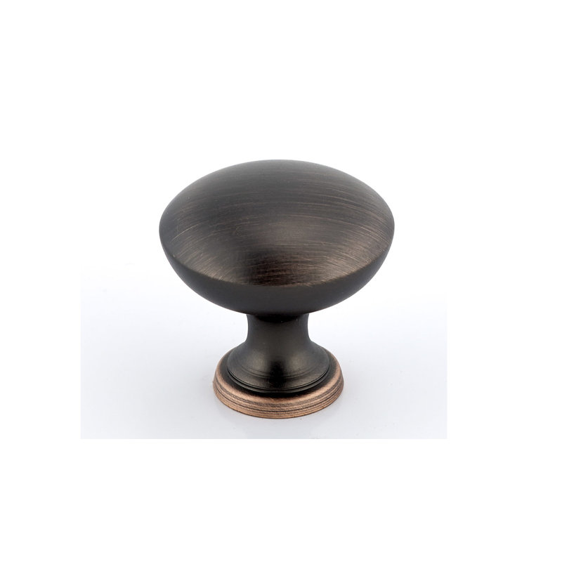 Poignée ronde 1 3/16" de diamètre Expression, Bronze huilé et brossé