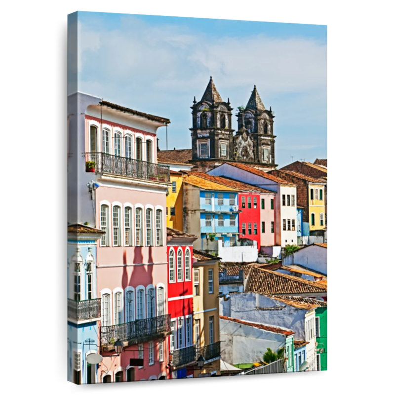 Aime Pelourinho, District de Salvador, H 24 po x l 16 po