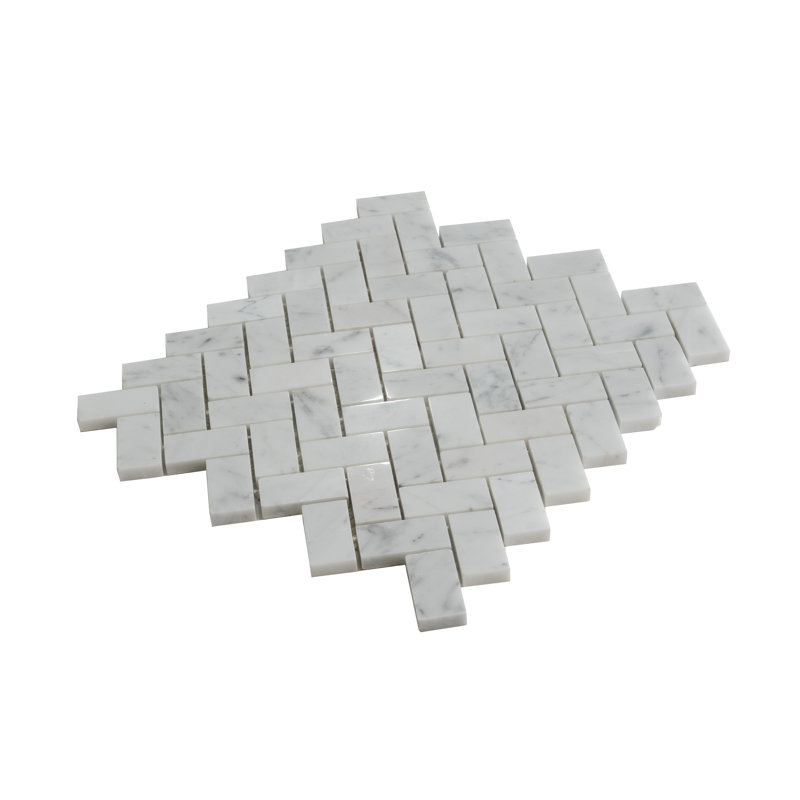 12" x 12" Marble Look Mosaic Wall & Floor Tile