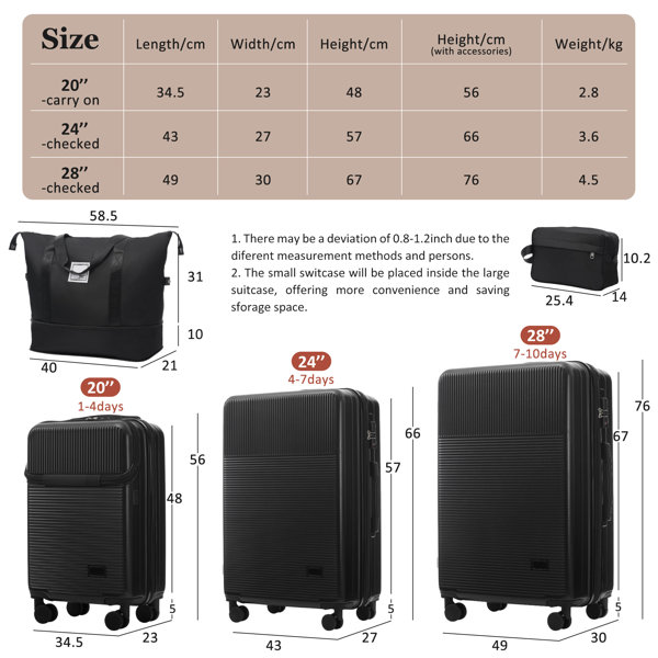 Dimensions du produit