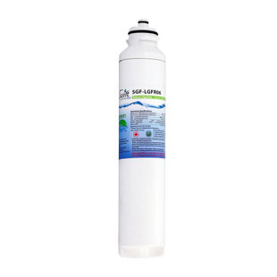 Filtre à eau de réfrigérateur compatible avec les filtres de rangement de la série SGF-LGFR06 pour LG M7251242FR-06, M7251252FR-06, M7251253-05.