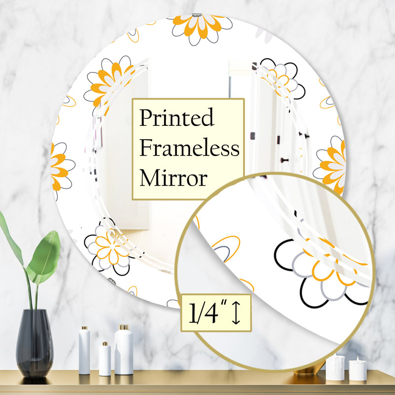 Miroir mural Triple C, H 31,5 po x l po