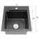 MON® 17" L x 19" W Workstation Drop-in Topmount Bar Prep Sink RV Kitchen Sink