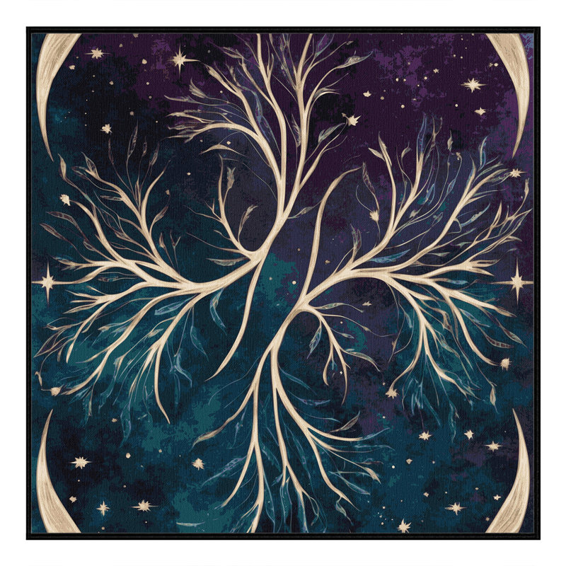 Silver Grove Rug, Square 7'
