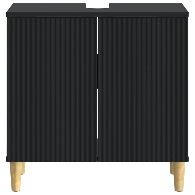 Under Sink Cabinet, Black