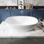 Baignoire de trempage autoportante 65 pouces