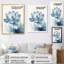 Timeless Lotus Saphire sur toile-1164168916-1164168917