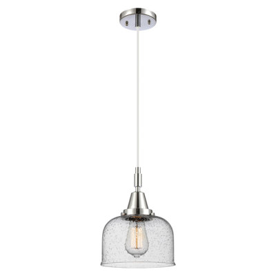 Downtown Urban - Caden Almitra - 1 Light Cord Hung Mini Pendant - Shade