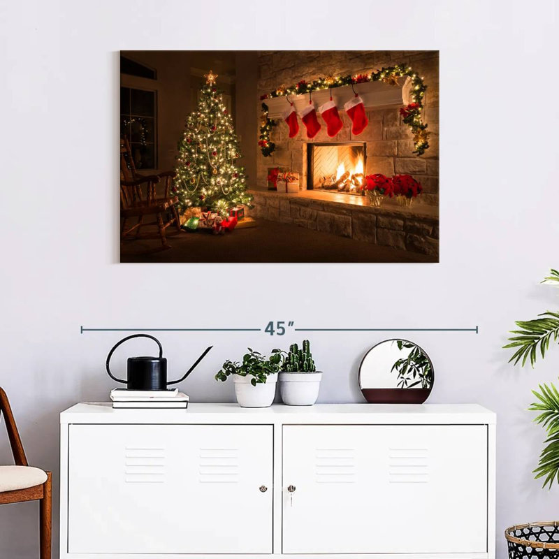 Christmas Simple, 24" H x 36" W