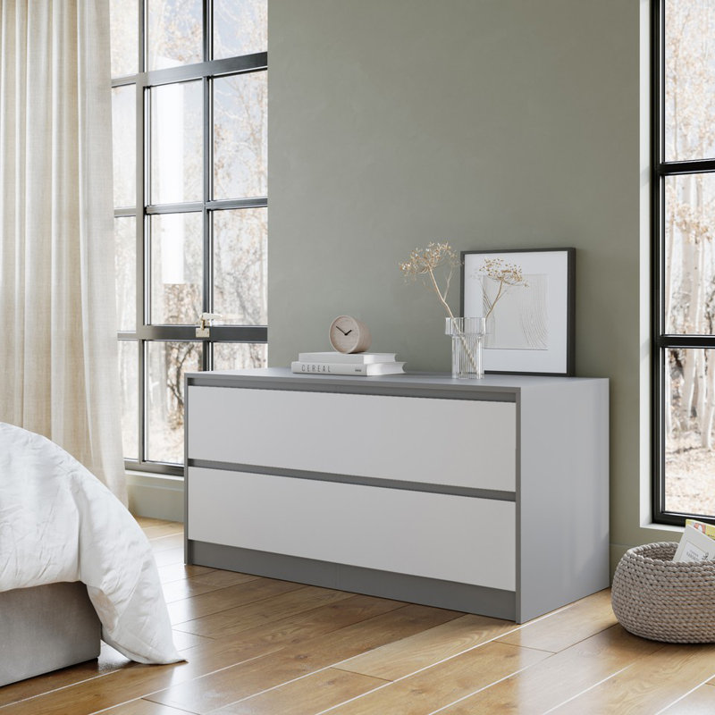 Rectangle Accent Chest, Grey